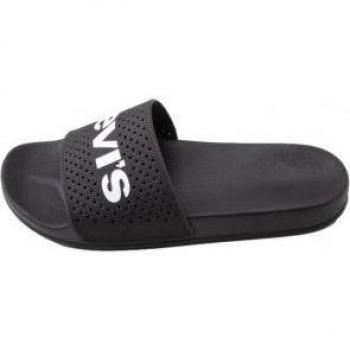 Chanclas Levi's June Perf para hombre en color negro