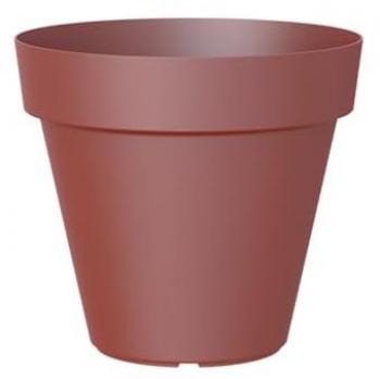 Maceta Capri Rojo Oscuro de Polipropileno Ø 25 cm