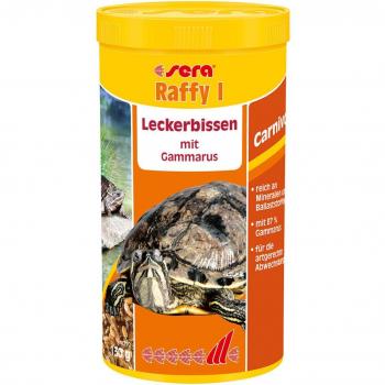 Sera Raffy I Nature Alimento para Reptiles con Gammarus - 130g
