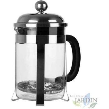 Cafetera Émbolo Francesa de Vidrio Borosilicato 800ml para Té y Café