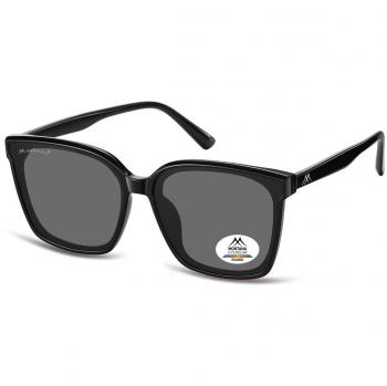 Montana Eyewear MP67 Polarized Men's Sunglasses Black Size 63