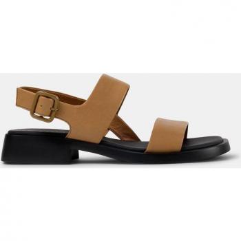 Camper Sandalias de tacón de mujer de piel con tiras