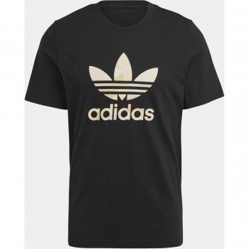 Camiseta Adidas Originals Camo Infill Cuello Redondo Manga Corta Hombre Negra S