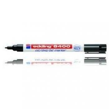 Rotulador permanente Edding 8400 Negro 10 Unidades