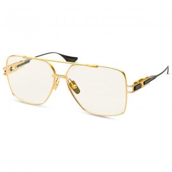 Dita Gold Optical Frame for Everyday Use, Yellow Unisex, Size: 61 MM