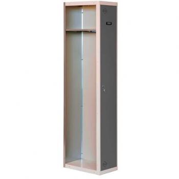 Taquilla Simonlocker Profesional Desmontable, 1 Puerta, 1800x300x500 mm, Metal, Gris/Antracita