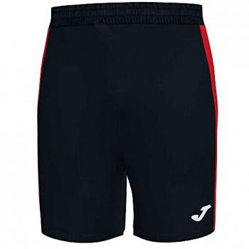 Short de fútbol Joma Maxi hombre negro rojo