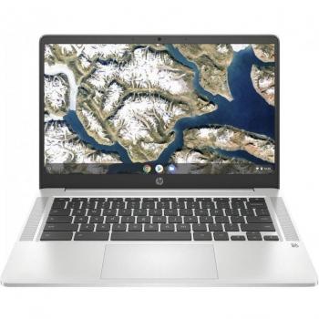 HP Chromebook 14a-na1006ns, Intel Celeron N4500, 4GB RAM, 64GB eMMC, 14 Full HD Display, Chrome OS - Silver