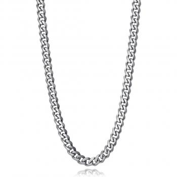 Collar Viceroy Beat de Acero Inoxidable para Hombre, 60cm de Largo.