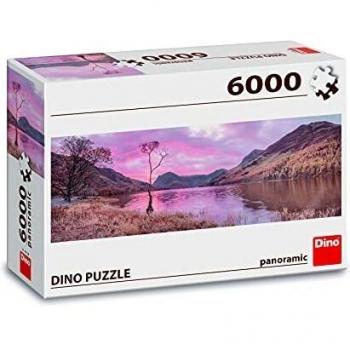 Puzzle Panorámico 6000 Piezas Lago en las Montañas