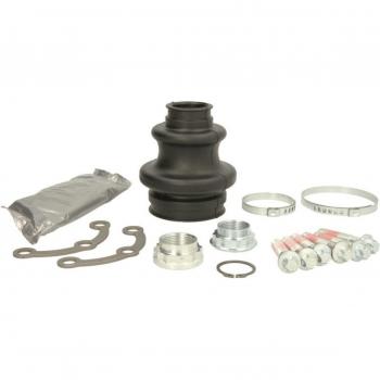 Kit de fuelles y juego de fuelles para eje de transmisión SPIDAN 25373, incluye fuelles de goma, abrazaderas y accesorios necesarios para la instalación, diseñado para proporcionar un sellado efectivo y protección contra la entrada de suciedad