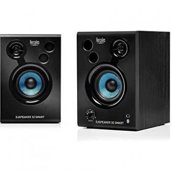 Hercules DJSpeaker 32 Smart: Altavoces de DJ Bluetooth activos de monitorización para mezclas y producción musical.