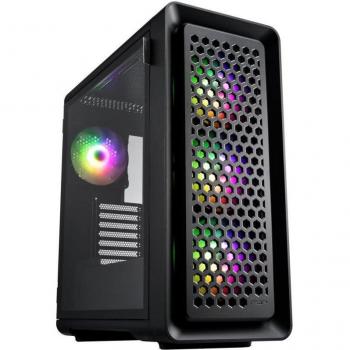 FSP CUT593P Torre ATX Cristal Templado USB-C Negra