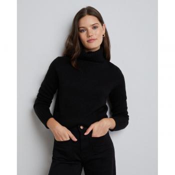 Easy Wear - Jersey de mujer básico cuello cisne