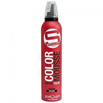 POSTQUAM - Espuma color plata 300 ml.