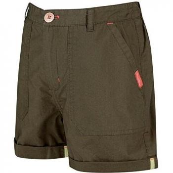 Regatta - Pantalones Cortos Unisex para niños, Unisex niños, Pantalones Cortos, RKJ078 5XDC09, Verde Hiedra, Talla 9-10