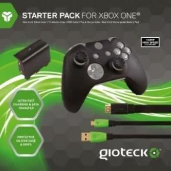 Gioteck - Starter Pack: Batería, Cable P&C, Grips, HDMI, Funda