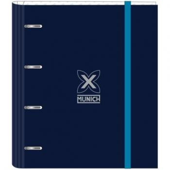 CARPETA 4 ANILLAS CON RECAMBIO MUNICH NAUTIC 27x32x3,5cm