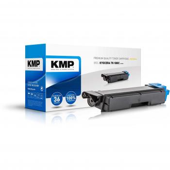 Toner KMP K-T49 Cyan Compatible para Kyocera TK-580C, 2800 Páginas