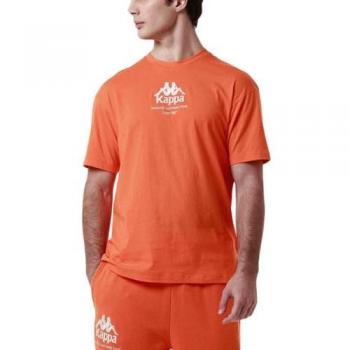 Kappa Camiseta De Manga Corta Authentic Gastor Naranja 2XL Hombre