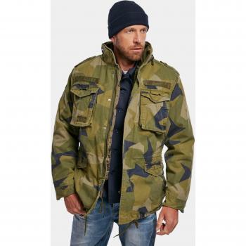 Brandit M-65 Giant Jacket - Swedish Camo - 7XL