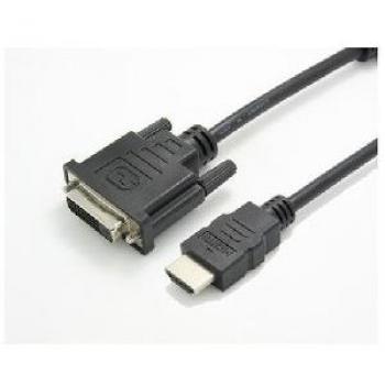 Adaptador HDMI a DVI-D Nilox NX080200101, color negro, tipo DVI DL