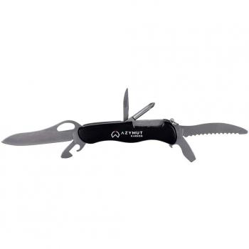 Navaja multiusos Azymut HK20018 Negro Plateado