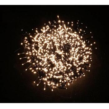 Guirnalda de Luces LED Blanco Cálido 1500, 30 metros de largo, Multifunción para Exterior