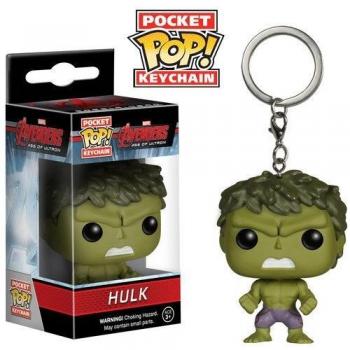 Funko Pop!-Los Vengadores Pocket Keychain: Marvel: Avengers AOU: Hulk