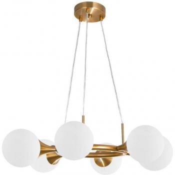 Lámpara Fabrilamp Frey 6xE14 Dorado