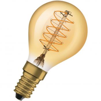 OSRAM Vintage 1906 LED E14 Ball Filament Gold 3.4W