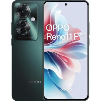 OPPO Reno11 F 5G 8/256GB Verde - Smartphone libre con pantalla AMOLED FHD+ de 6.7, procesador MediaTek Dimensity 7050, batería de 5000mAh y sistema operativo Android