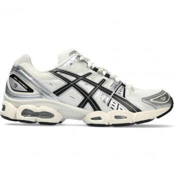 Asics Gel-Nimbus 9 Sneakers, Cream/Black, Male, Size: 7 US