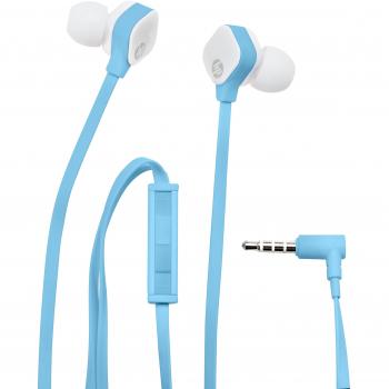 HP H2310 In-Ear Headset - Auriculares Stereo de Color Azul Claro
