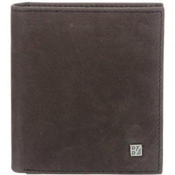 Bodenschatz Hunter - Monedero de cuero unisex, color negro, talla 9x11x2 cm