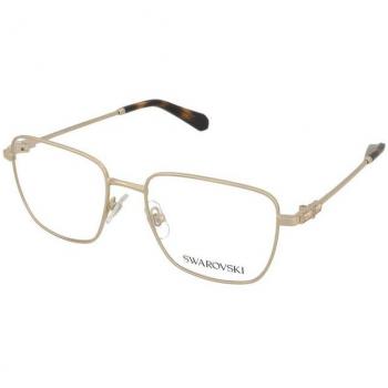 Swarovski SK 1003 (4013) Gold Frame Glasses, Yellow Unisex, Size: 53 MM