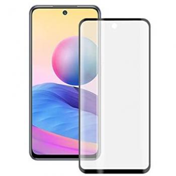 Protector de Pantalla de Vidrio Templado Ksix para Xiaomi Redmi Note 10 5G, Negro, Grosor 0,33 mm, Alta Sensibilidad y Resistente a Impactos