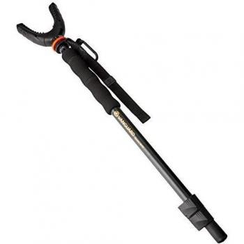 Vanguard Quest M49 Monopod de Aluminio, pies de Goma Antideslizante, Negro