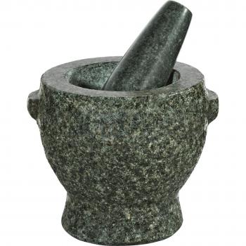 Mortero de Granito Plutos Cilio Ø 9,5 cm con Mano de Mortero