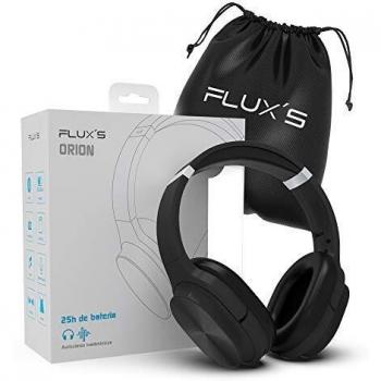 Auriculares Bluetooth 5.0 Flux's Orion Supraurales en Negro