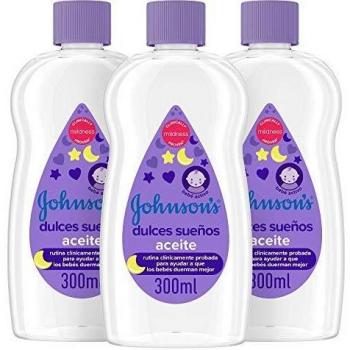 Johnson's Sweet Dream Oil 300 ml - Baby Relaxing Body Oil, formulated to soothe and relax babies, contains a blend of gentle oils for moisturizing the skin, designed for evening use to promote restful sleep, dermatologically tested, hypoallergenic, free