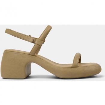 CAMPER Thelma Sandals - Brown, Size 41, Smooth Leather