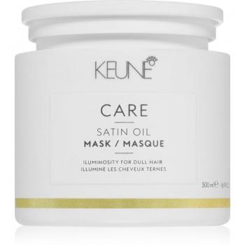 Keune Care Satin Oil Mask - Mascarilla capilar nutritiva con efecto hidratante 500 ml, para cabellos apagados y secos