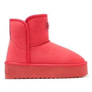 D.Franklin - Botas de mujer de corte bajo estilo australianas Nordic V2 low con tejido repelente, disponibles en colores Tapioca y Coral, talla 36