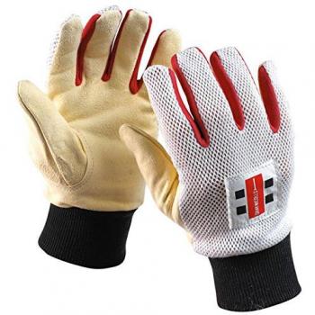 GRAY-NICOLLS Gamuza Plain Guantes Internos para Wicket Keeping, L