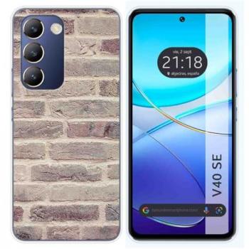 Funda de Silicona Ladrillo 01 para Vivo V40 SE 5G