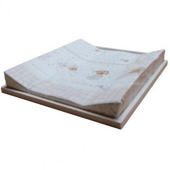 Plateau pour table à langer en bois d'épinette 60 x 70 cm