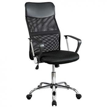 Silla de Oficina Comfivo 315 con Reposabrazos y Ruedas, Inclinación, 110x44x53cm