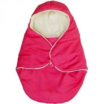 Wallaboo Coco Nore - Manta para bebé muy práctica y ultra suave, 90 x 70 cm, rosa