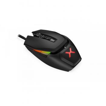 Ratón Krux KRX0115 Black Multicolor 12800 DPI